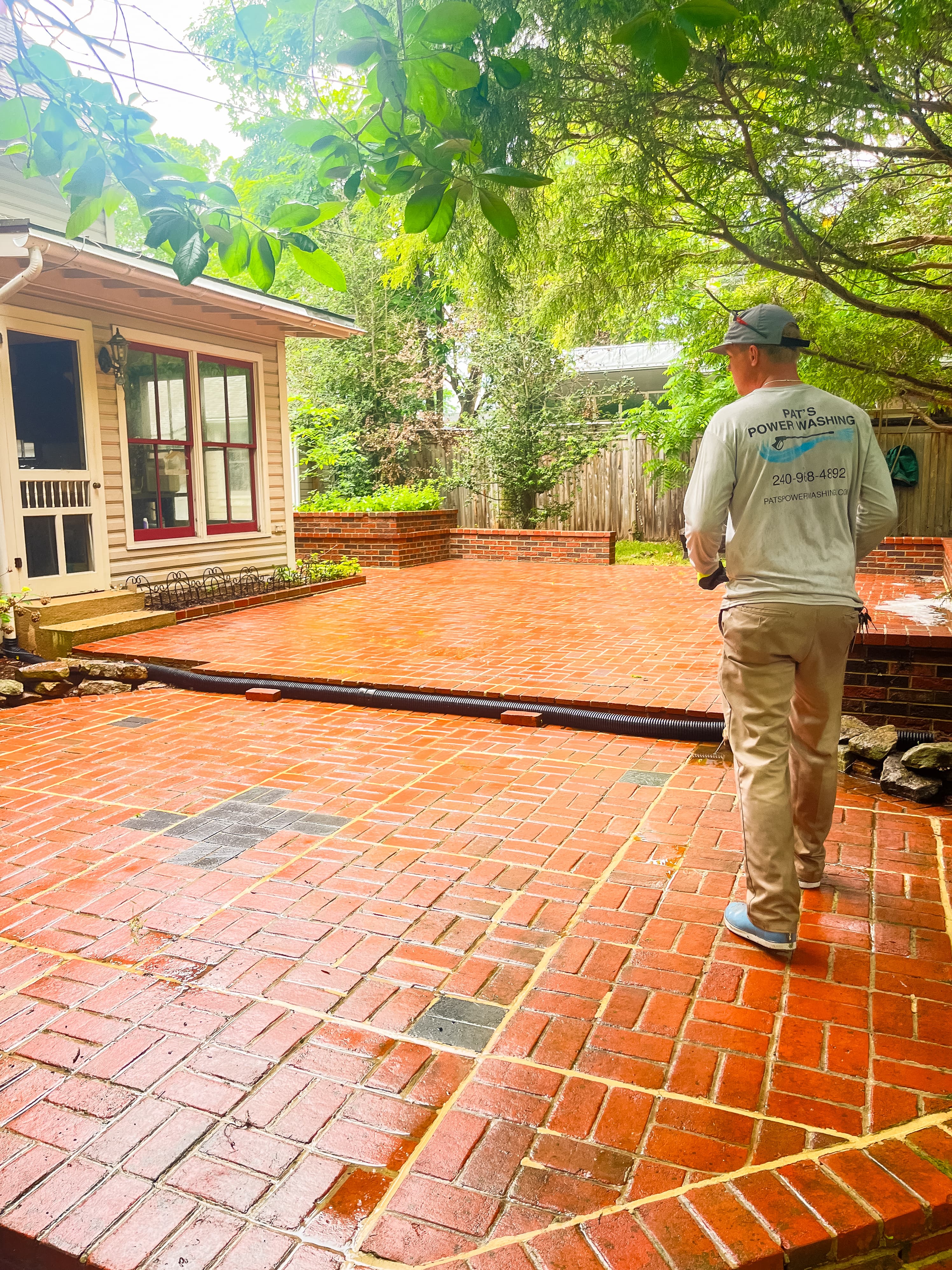 After power washing