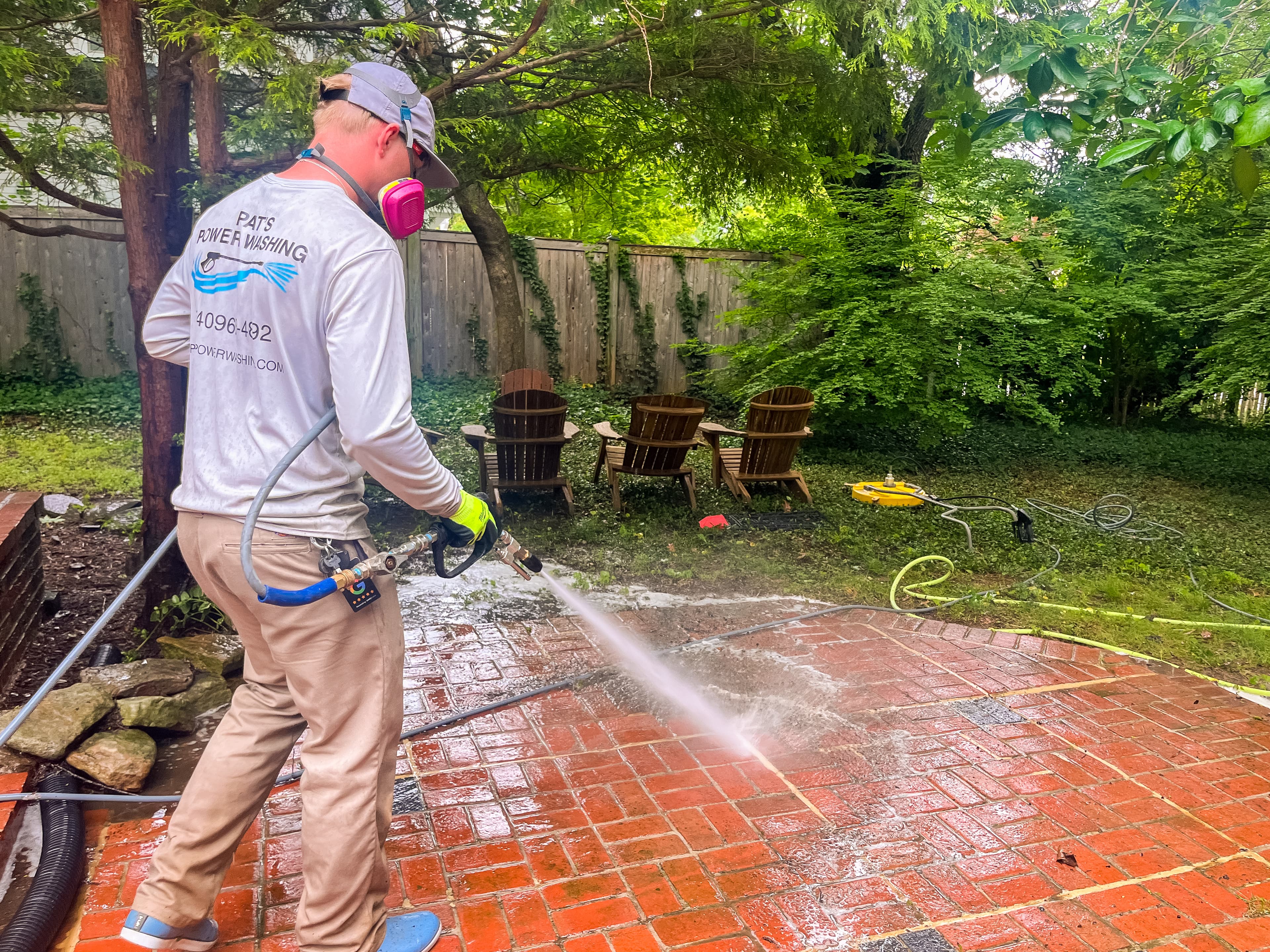 Power washing in Arlington, VA